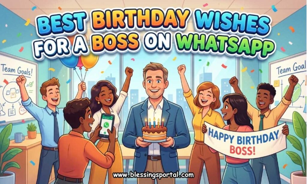 Best Birthday Wishes for a Boss on WhatsApp