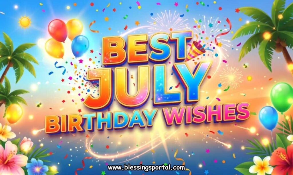 Best July Birthday Wishes