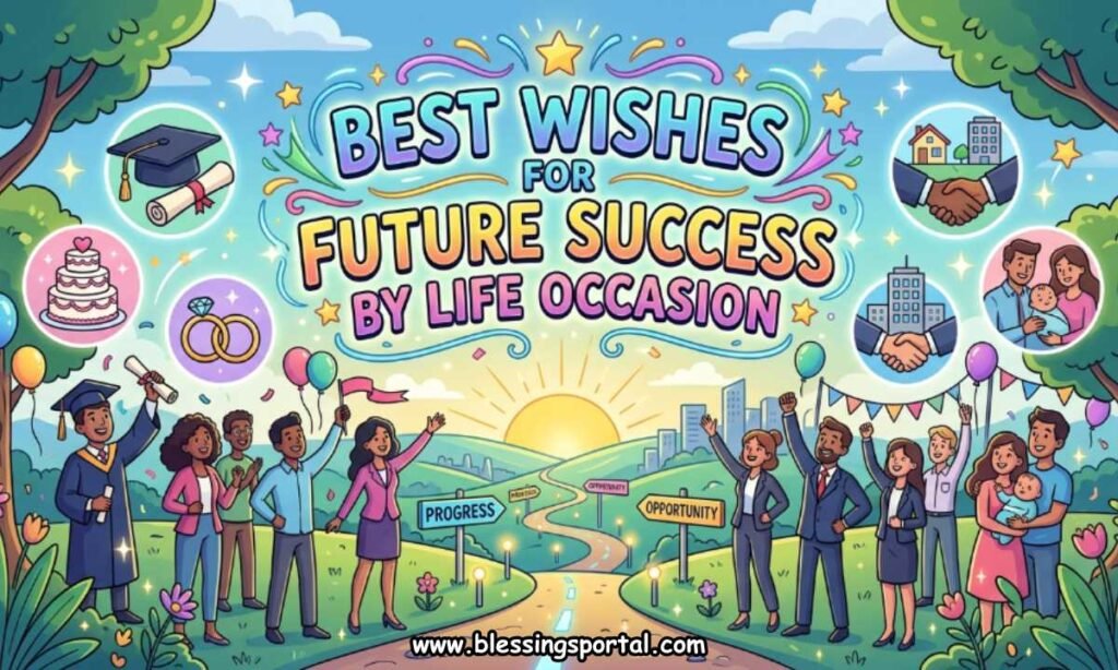 Best Wishes for Future Success by Life Occasion