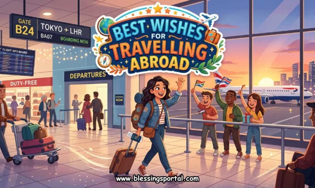 Best Wishes for Travelling Abroad