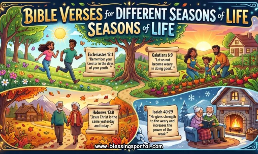 Bible Verses for Different Seasons of Life