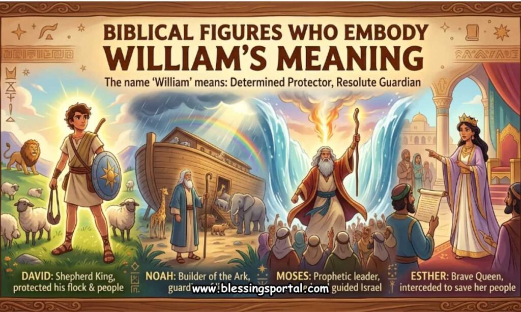 Biblical Figures Who Embody William's Meaning