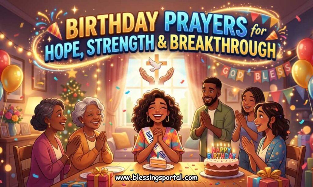 Birthday Prayers for Hope, Strength & Breakthrough