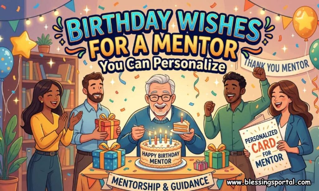 Birthday Wishes for a Mentor You Can Personalize