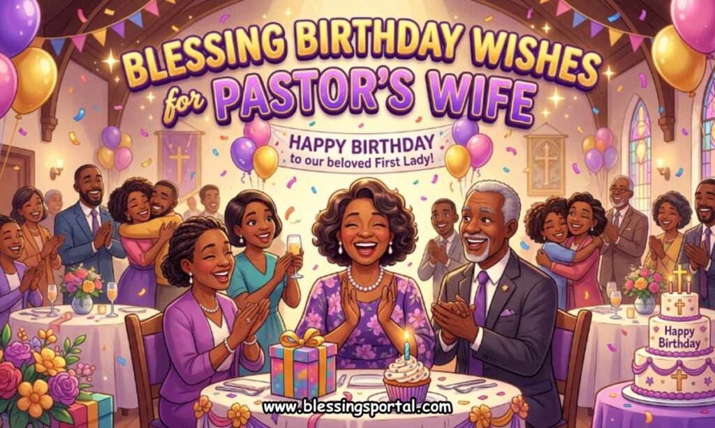 Blessing Birthday Wishes for Pastors Wife