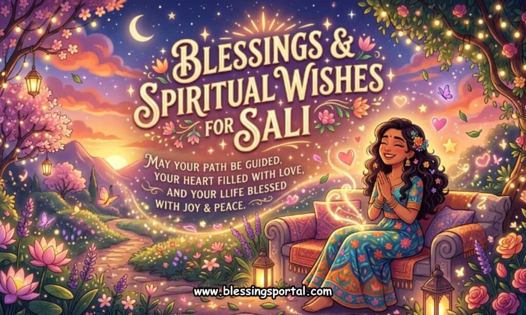 Blessings & Spiritual Wishes For Sali