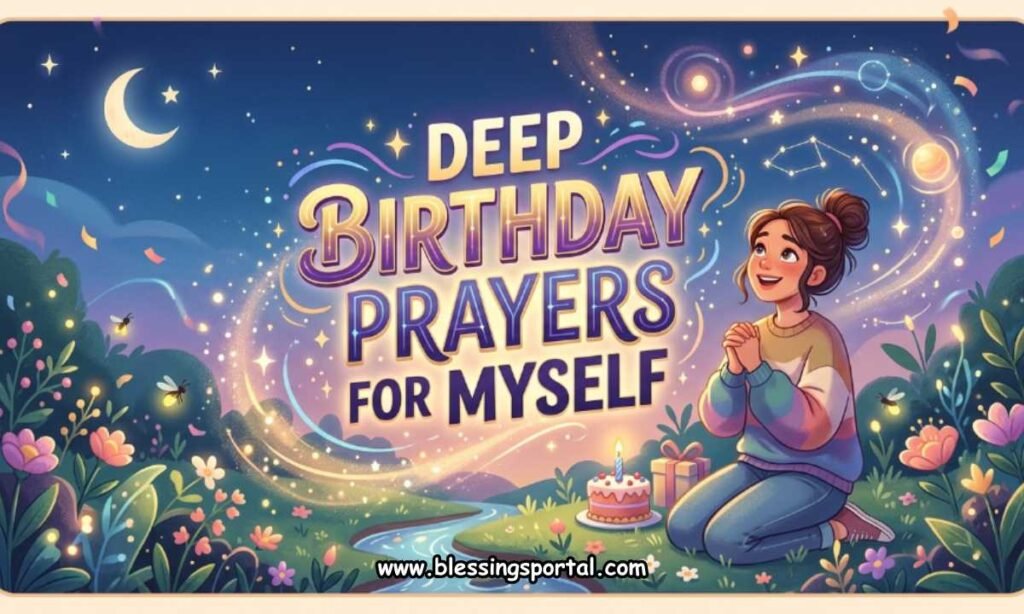 Deep Birthday Prayers for Myself