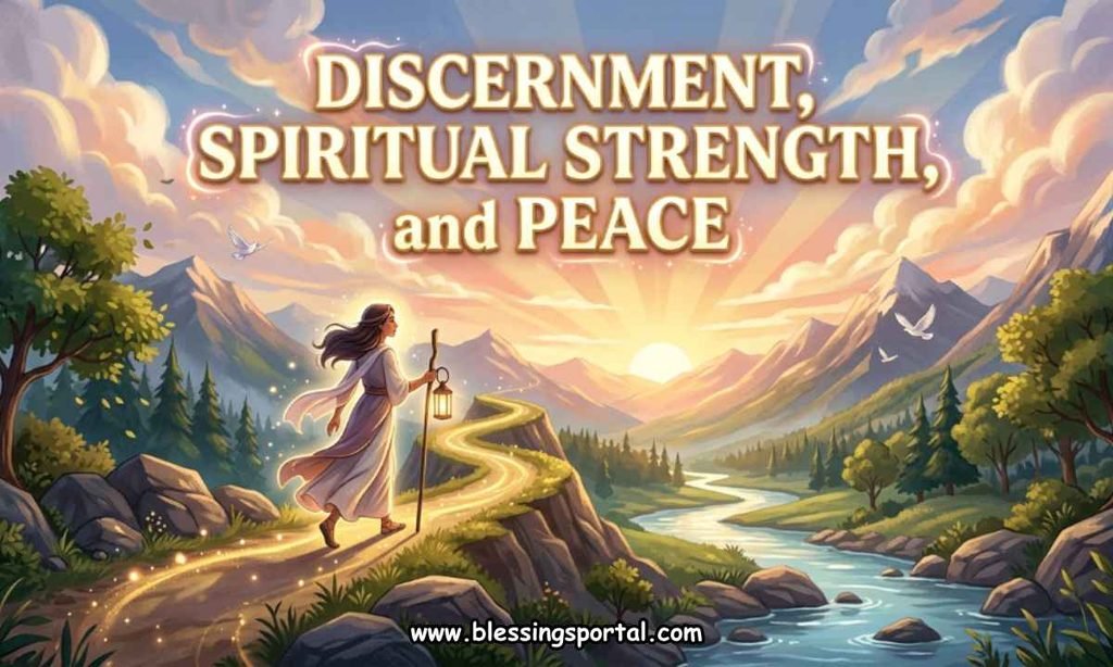 Discernment, Spiritual Strength, and Peace