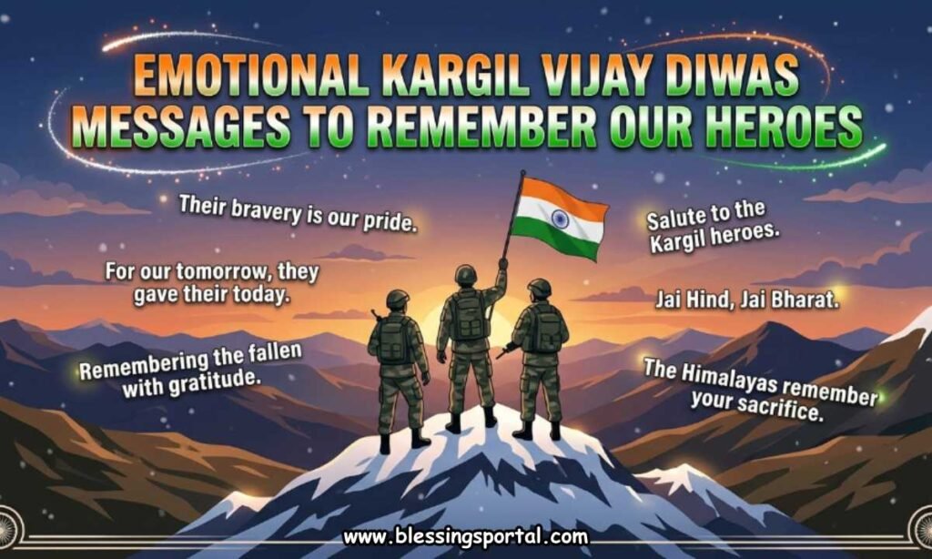 Emotional Kargil Vijay Diwas Messages to Remember Our Heroes