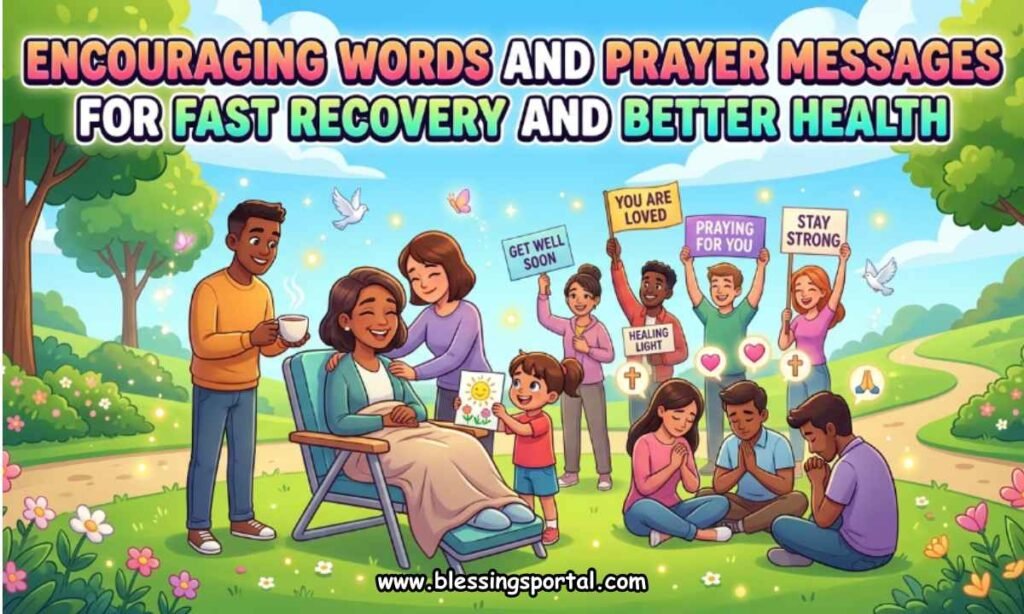 Encouraging Words and Prayer Messages for Fast Recovery and Better Health