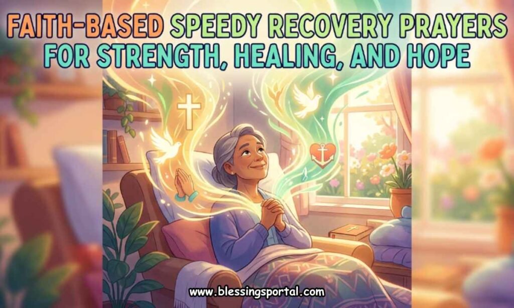 Faith-Based Speedy Recovery Prayers for Strength, Healing, and Hope