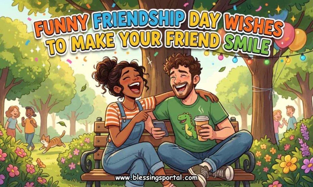 Funny Friendship Day Wishes to Make Your Friend Smile