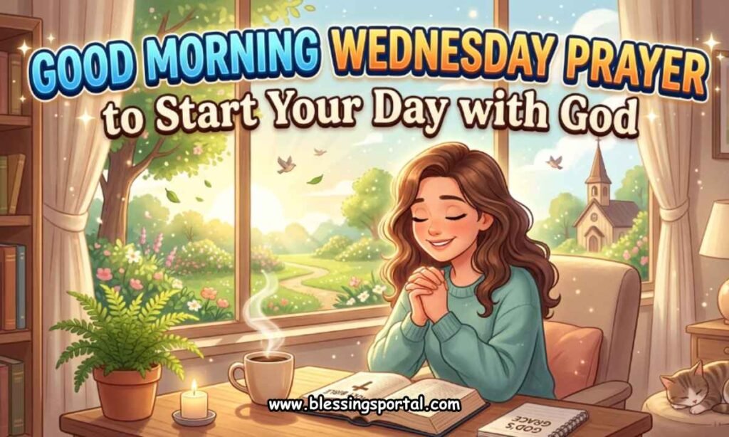 Good Morning Wednesday Prayer to Start Your Day with God
