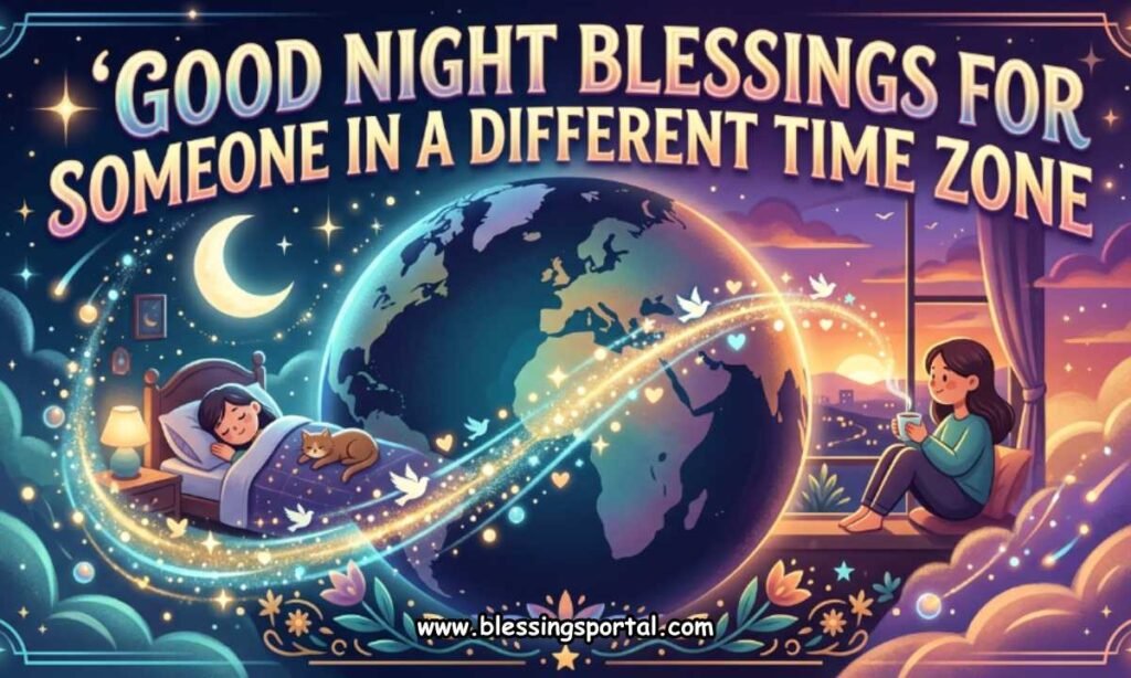 Good Night Blessings for Someone in a Different Time Zone