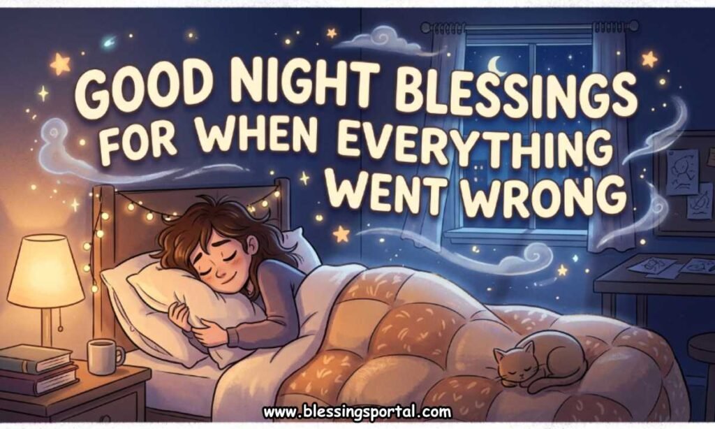 Good Night Blessings for When Everything Went Wrong