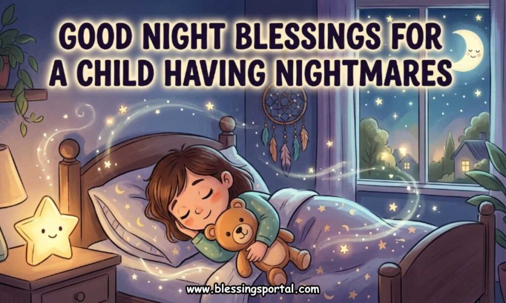 Good Night Blessings for a Child Having Nightmares