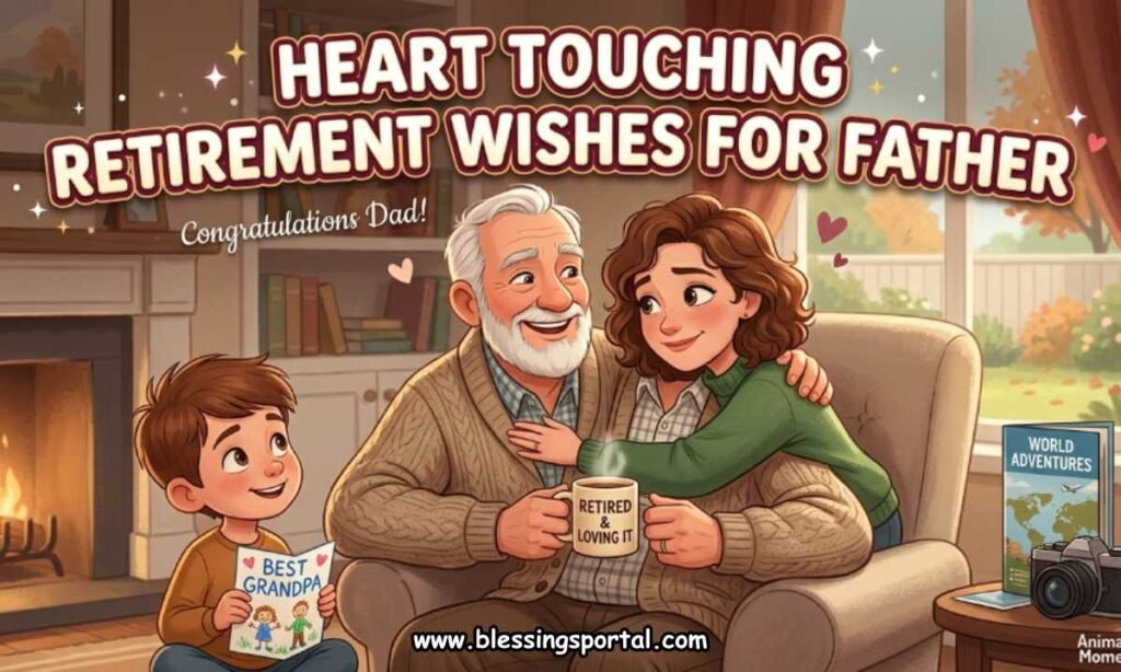 Heart Touching Retirement Wishes for Father