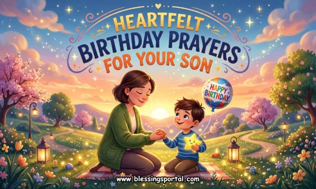 Heartfelt Birthday Prayers for Your Son