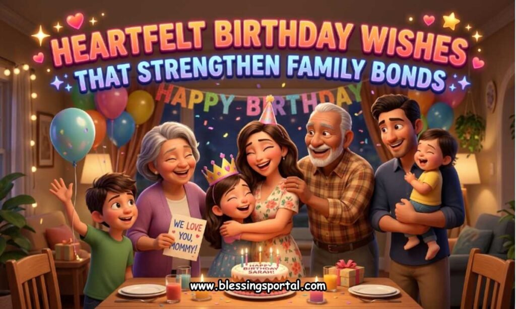 Heartfelt Birthday Wishes That Strengthen Family Bonds