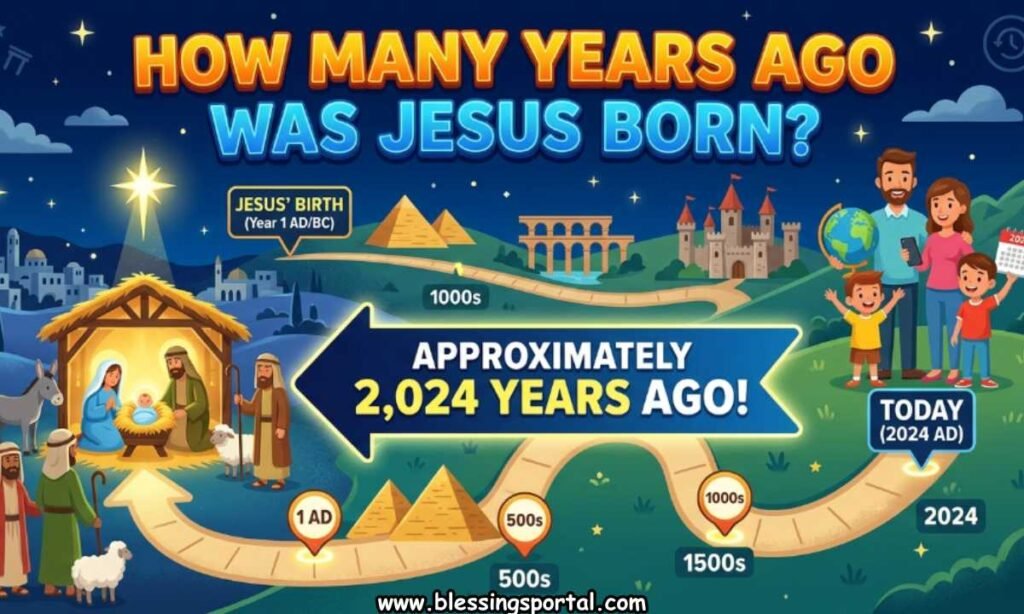 How Many Years Ago Was Jesus Born