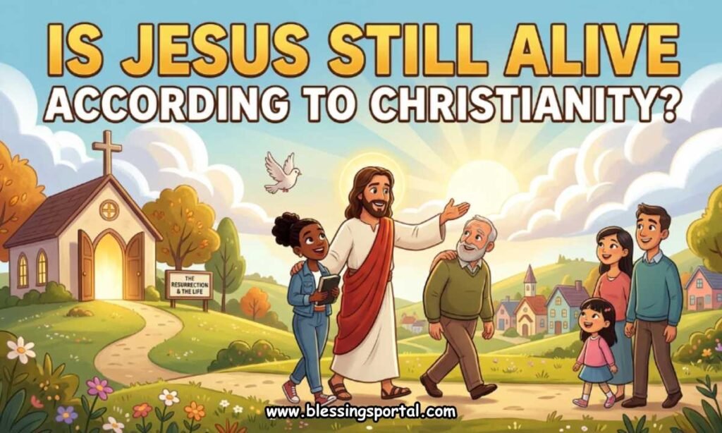 Is Jesus Still Alive According to Christianity