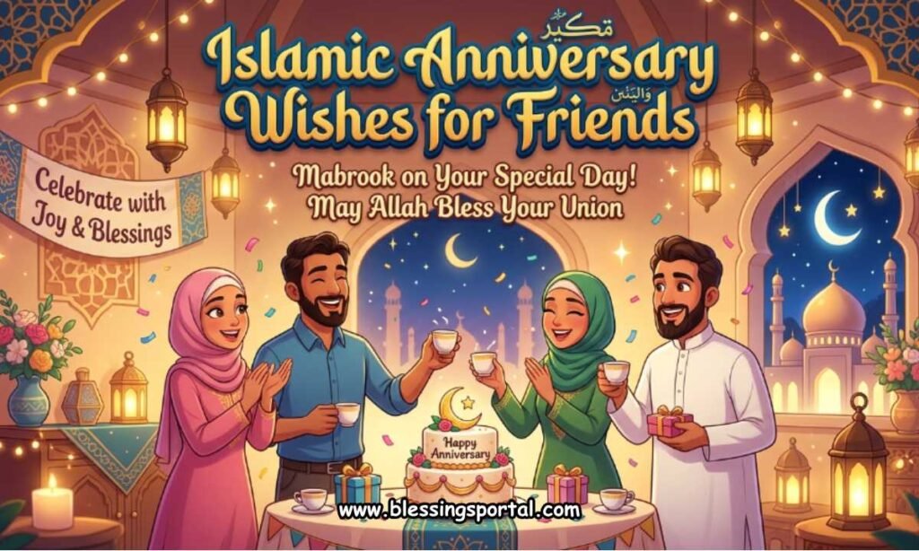 Islamic Anniversary Wishes for Friends