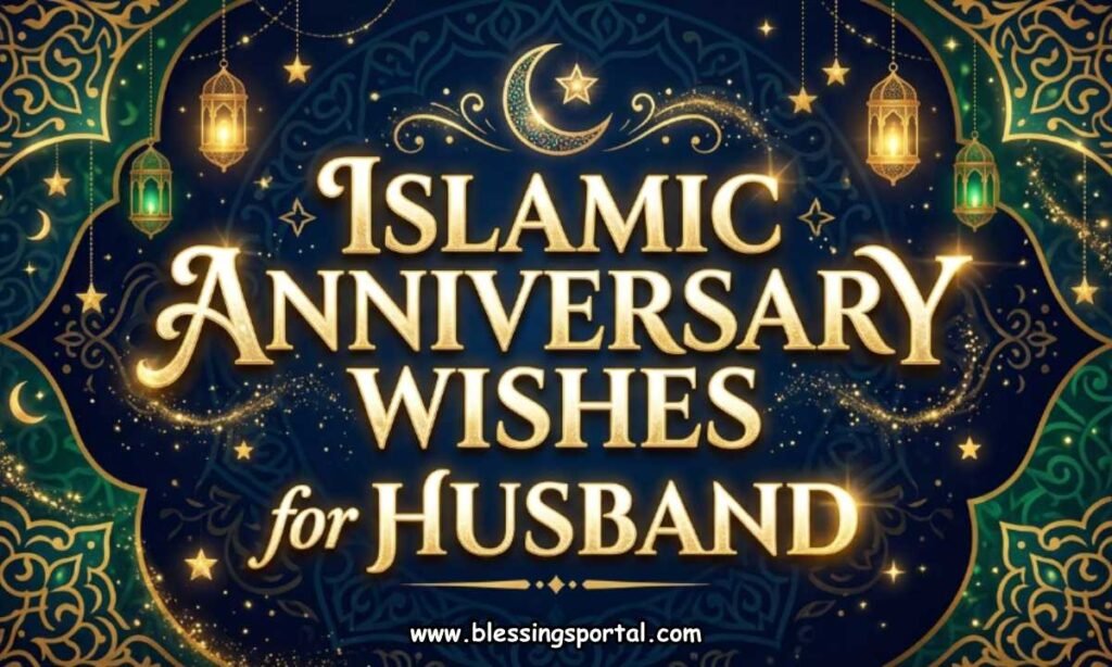 Islamic Anniversary Wishes for Husband