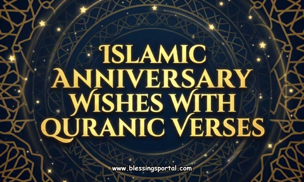 Islamic Anniversary Wishes with Quranic Verses