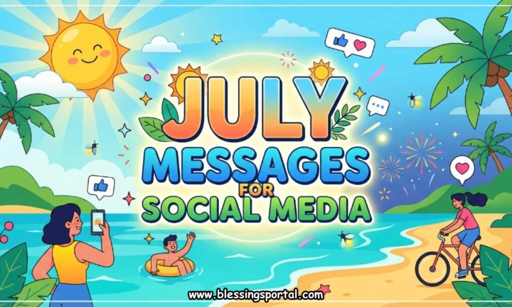 July Messages for Social Media