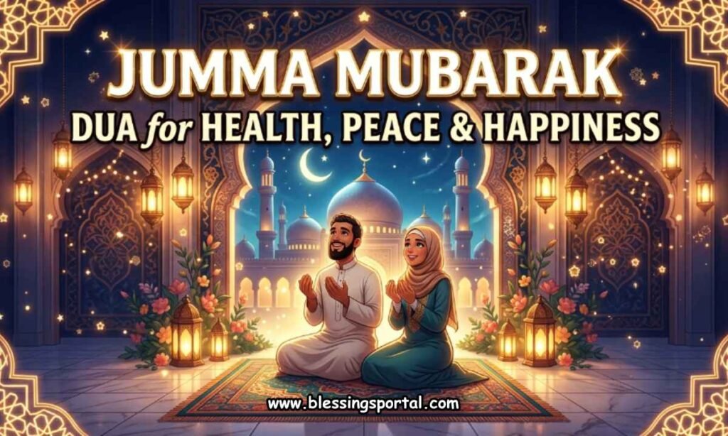 Jumma Mubarak Dua for Health, Peace & Happiness