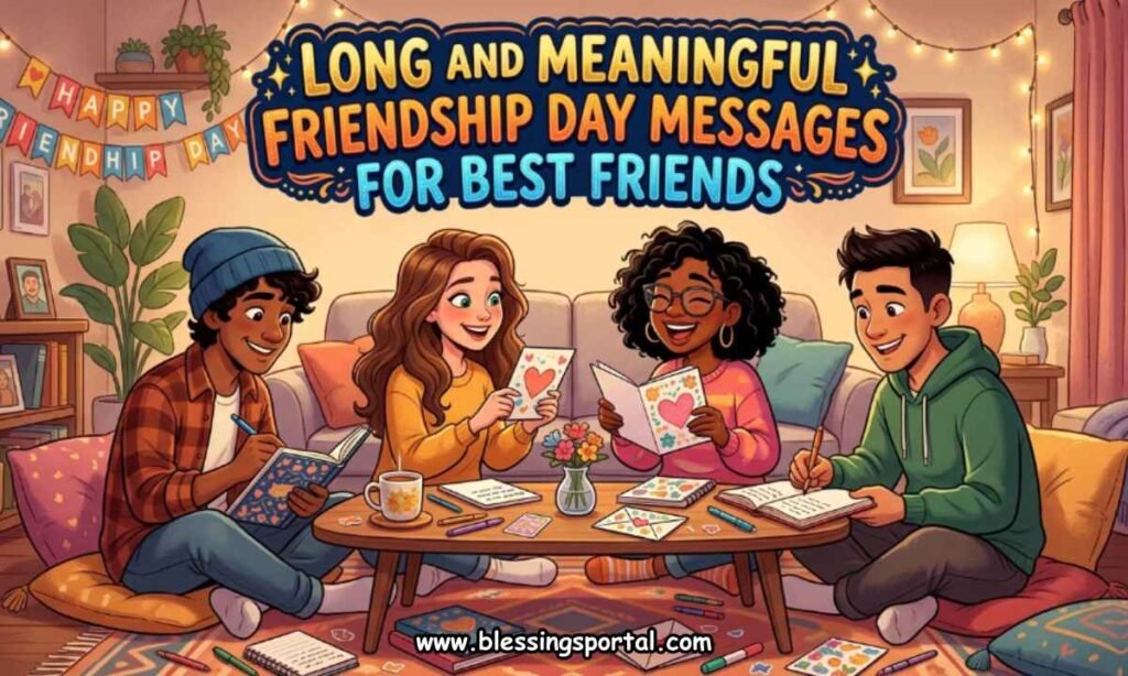 Long and Meaningful Friendship Day Messages for Best Friends