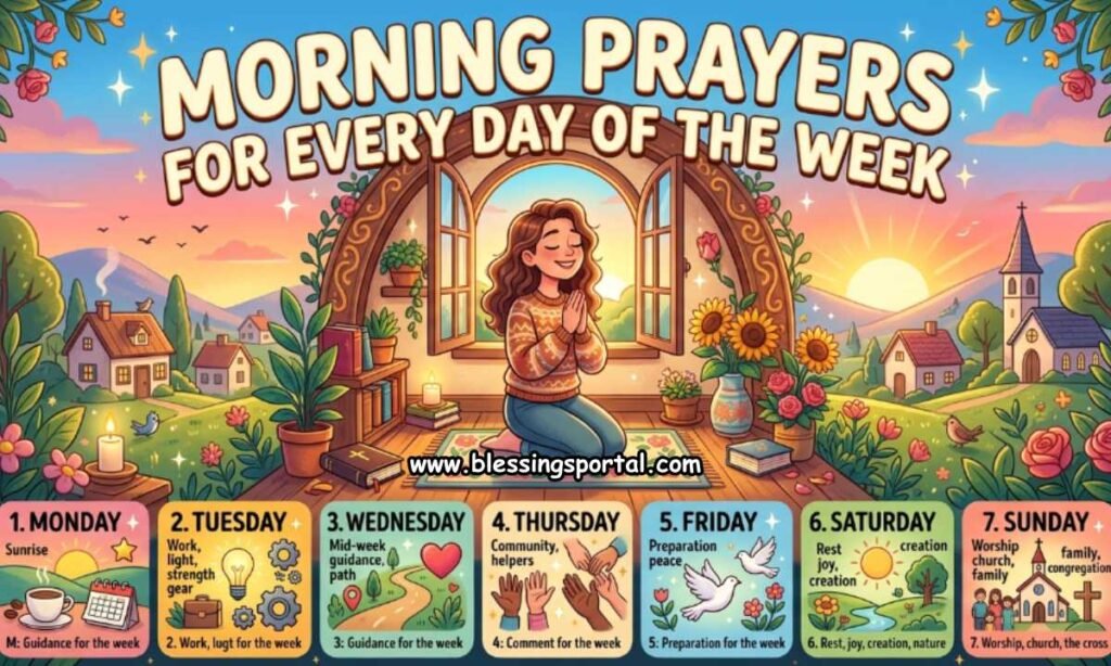 Morning Prayers for Every Day of the Week