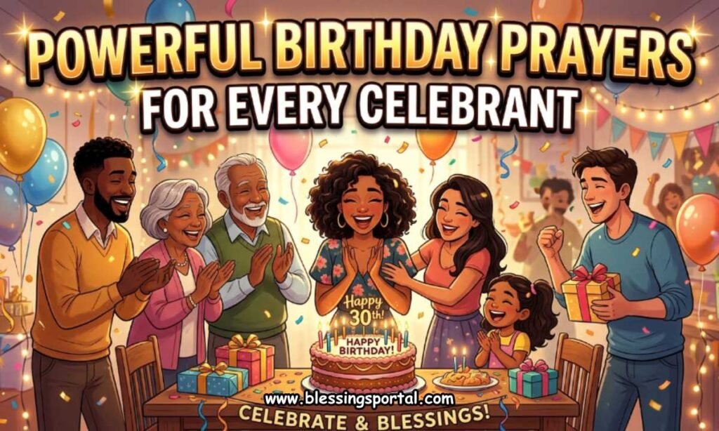 Powerful Birthday Prayers for Every Celebrant