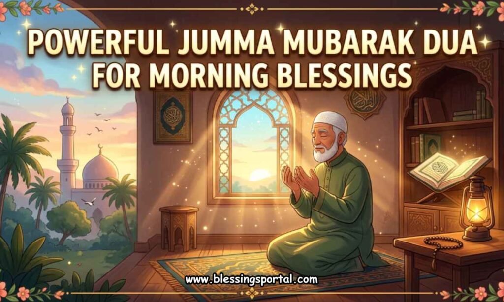 Powerful Jumma Mubarak Dua for Morning Blessings