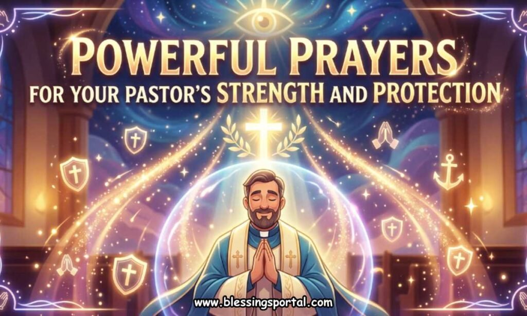 Powerful Prayers for Your Pastors Strength and Protection