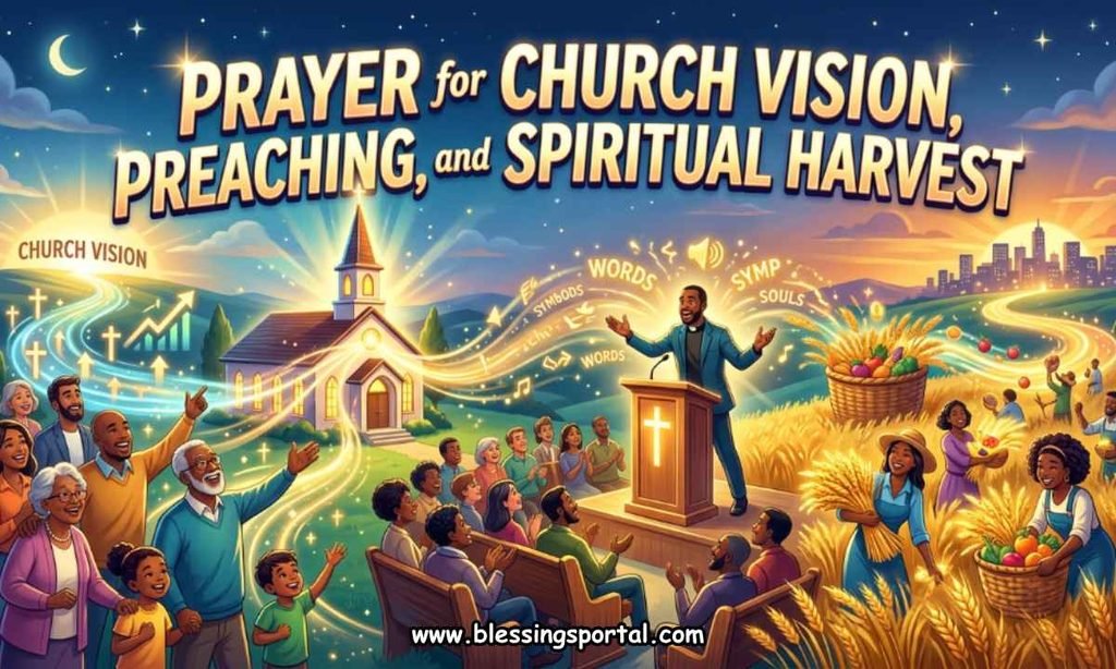 Prayer for Church Vision, Preaching, and Spiritual Harvest