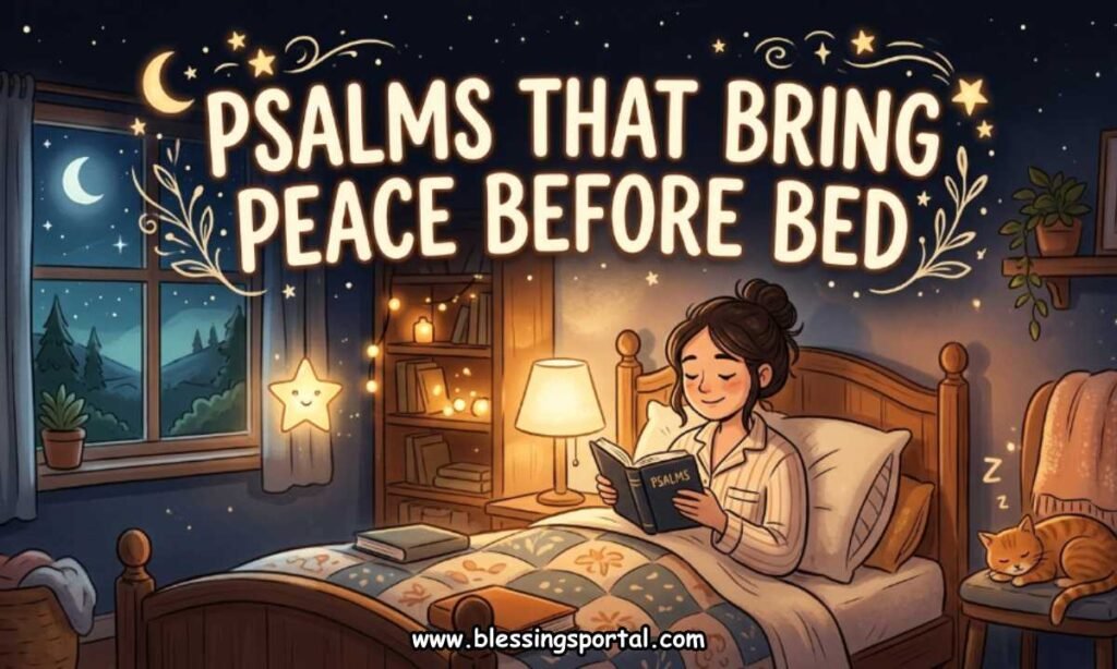 Psalms That Bring Peace Before Bed