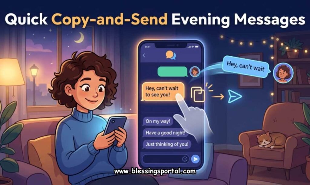 Quick Copy-and-Send Evening Messages