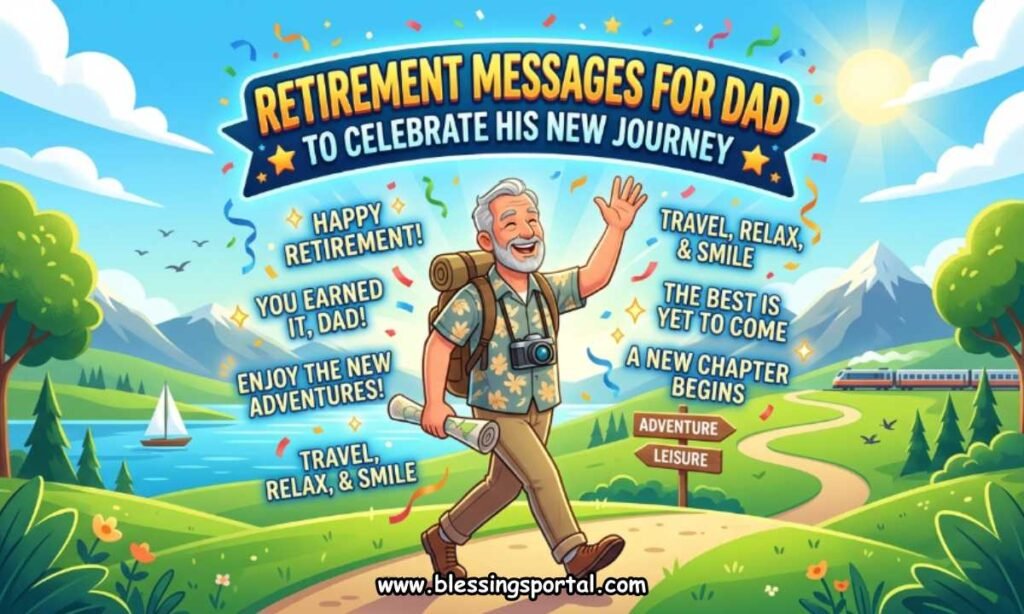 Retirement Messages for Dad to Celebrate His New Journey