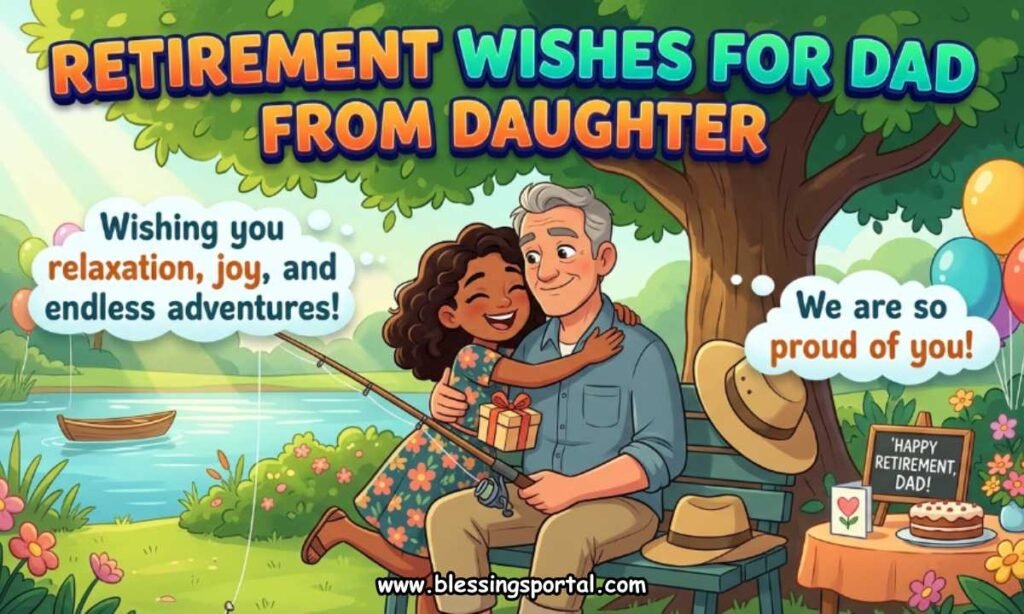 Retirement Wishes for Dad from Daughter