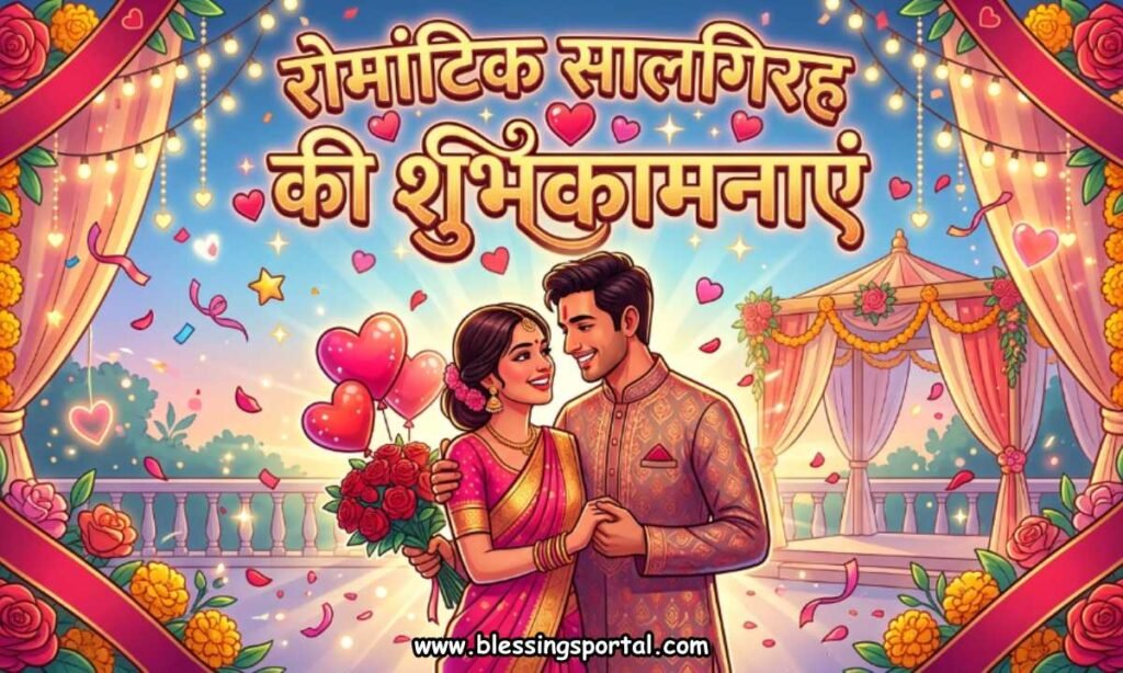 Romantic Happy Anniversary Wishes in Hindi
