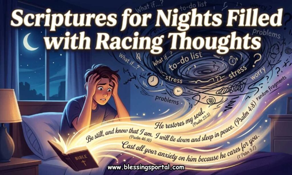 Scriptures for Nights Filled with Racing Thoughts
