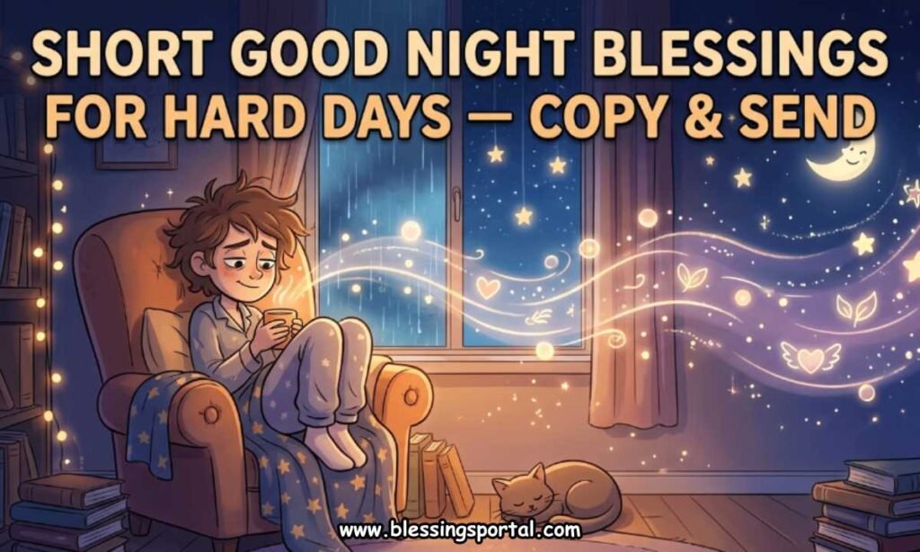 Short Good Night Blessings for Hard Days — Copy & Send