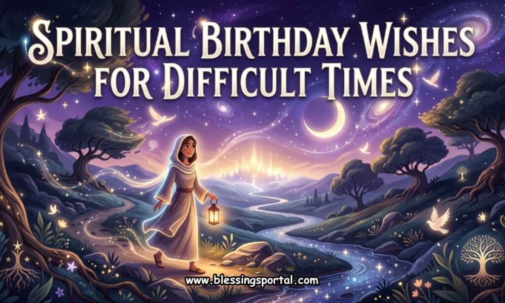 Spiritual Birthday Wishes for Difficult Times