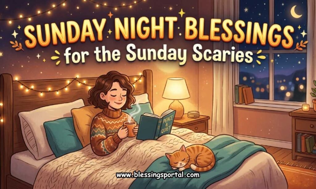 Sunday Night Blessings for the Sunday Scaries