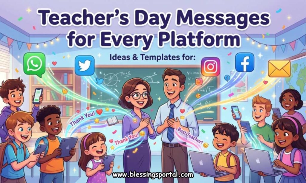 Teacher's Day Messages for Every Platform