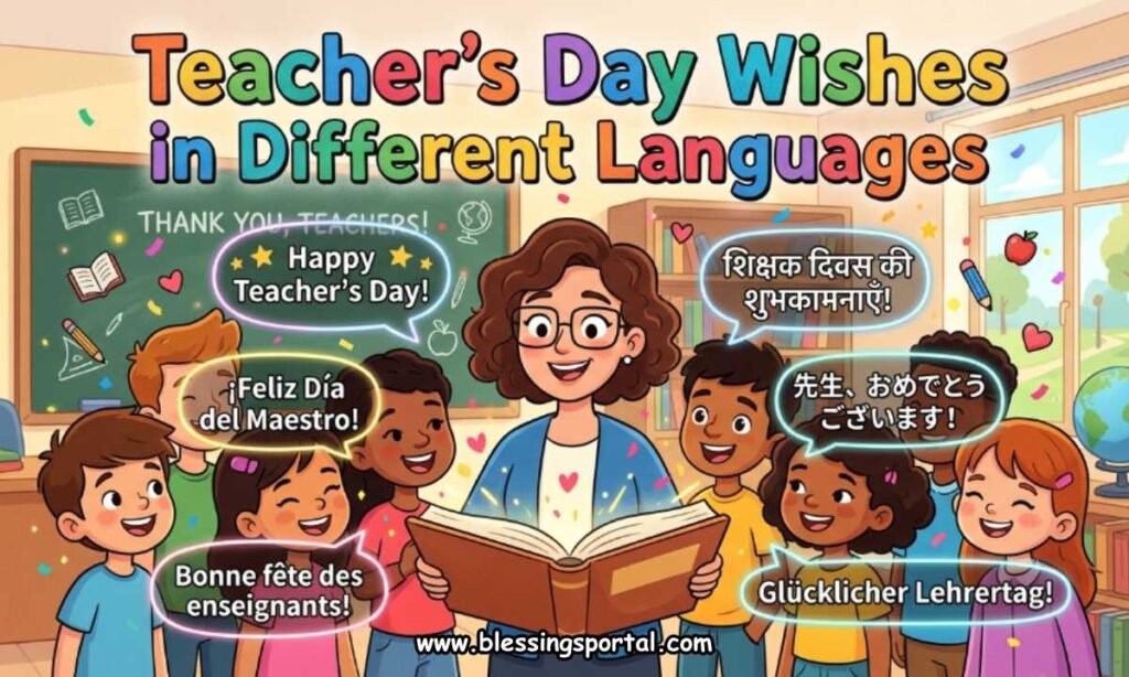 Teacher's Day Wishes in Different Languages
