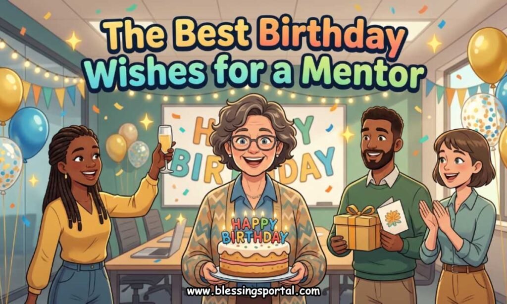 The Best Birthday Wishes for a Mentor