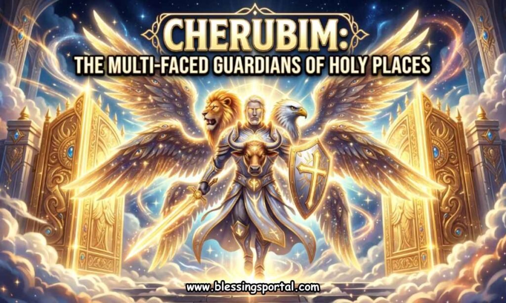 Cherubim: The Multi-Faced Guardians of Holy Places