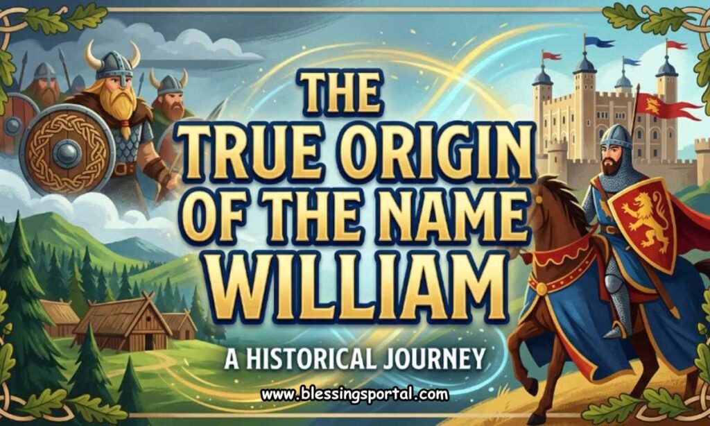 The True Origin of the Name William